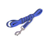 Julius-K9 Color & Gray Super Presa Guinzaglio Con Manico, 20 mm x 3 m, Blu
