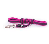 Julius-K9 Color & Gray Super Presa Guinzaglio Con Manico, 20 mm x 3 m, Rosa