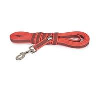 Julius-K9 Color & Gray Super Presa Guinzaglio Con Manico, 20 mm x 5 m, Rosso