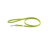 Julius-K9 Color & Gray Super Presa Guinzaglio Con Manico e Anello O, 14 mm x 1.2 m, Giallo (Neon)