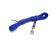 Julius-K9 Color & Gray Super Presa Guinzaglio Senza Manico, 20 mm x 3 m, Blu
