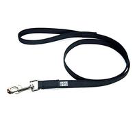 Julius K9 Guinzaglio cane super grip Nero 20 mm x 2 mt. con maniglia e anello