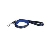 Julius-K9, Guinzaglio IDC Powair, Taglia: 1,2 m con maniglia e moschettone piccolo, Blu