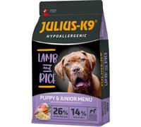 JULIUS-K9 High Premium Puppy & Junior Hypoallergenic Agnello secco per cane - 12 kg