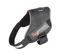 JULIUS-K9 Pettorina per cani RED LINE con toppe, senza manico, taglia: 2XL/3, linea rossa