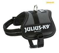 Julius-K9® Powergeschirr® Baby 1-Mini 33-45 cm/18 mm antracite