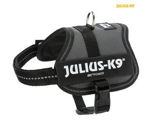 Julius-K9® Powergeschirr® Baby 1-Mini 33-45 cm/18 mm antracite