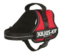 Julius-K9® Powergeschirr® Baby 1-Mini 40-53 cm/22 mm rosso