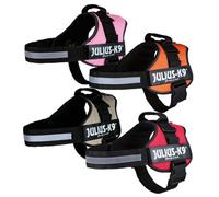 Julius-K9® Powergeschirr®, taglia 0-3 66-85 cm/50 mm rosso