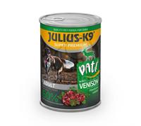 Julius-K9 Super Premium Paté scatoletta per cani - selvaggina 400 g