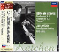 Julius Katchen & Piero Gamba - Beethoven: Piano Concerto 3 & 5