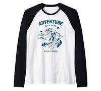 Julius Monkey & Clancy Adventure è Qui Montagne Maglia con Maniche Raglan