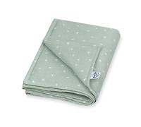 Julius Zöllner Coperta in jersey di cotone, dimensioni: 70 x 100 cm, prodotta in Germania, Oeko-Tex ® Standard 100, Stary