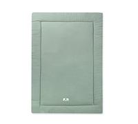 Julius Zöllner Mussola - Coperta per gattonare | Dimensioni: 95 x 135 cm | Made in Germany | 100% mussola di cotone | Oeko-Tex Standard 100 | Verde