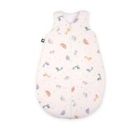 Julius Zöllner Sacco nanna estivo in jersey, 0,5 TOG, lavabile a 60°C, made in Germany, OEKO TEX Standard 100, Little Dinos, misura 56/62