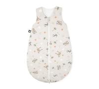 Julius Zöllner Sacco nanna estivo in jersey, 0,5 TOG, lavabile a 60 °C, made in Germany, OEKO TEX Standard 100, savana beige, taglia 80/86