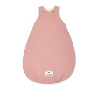 Julius Zöllner Sacco nanna imbottito in mussola, 2,5 TOG, misura 62/68, 100% mussola di cotone, Oeko-TEX Standard 100, colore: rosa