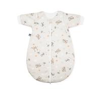 Julius Zöllner Sacco nanna invernale in jersey, imbottitura calda, 2,5 TOG, lavabile a 60 °C, made in Germany, OEKO TEX Standard 100, Savana beige, misura 68/74