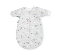 Julius Zöllner Sacco nanna invernale in jersey, imbottitura calda, 2,5 TOG, lavabile a 60 °C, made in Germany, OEKO TEX Standard 100, colore: grigio savana