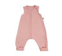 Julius Zöllner Tuta da notte in mussola, 0,5 TOG, lavabile a 40 °C, Made in Germany, OEKO TEX Standard 100, colore: rosa