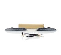 July King Luces de freno de guía de luz LED compatible for BYD ATTO 3 2023 2024, conchiglia nera, Luce di guida notturna DRL + luce del freno + Streamer segnali di curva