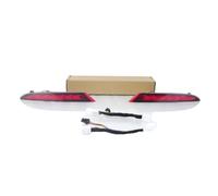 July King Luces de freno de guía de luz LED compatible for BYD ATTO 3 2023 2024, Shell rosso, Luce di guida notturna DRL + luce del freno + Streamer segnali di curva