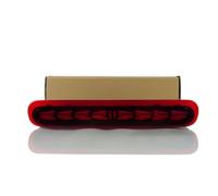 July King Luci di stop a LED ad alto montaggio compatibili for Toyota Hilux Vigo 2004-2014, Cassa rossa, DRL notturno + luce freno + indicatori di direzione