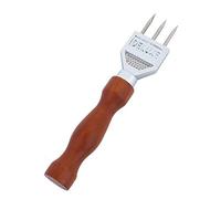 JULYKAI Pick Crusher con Manico in Legno, rimozione dello scalpello per Ghiaccio in Acciaio Inox Pick Accessori per trucioli di Ghiaccio tritato Bar da Cucina Accessorio per Ristorante
