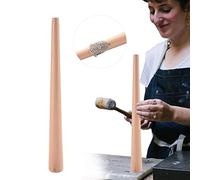 JULYKAI Pratica Asta per mandrino ad Anello Resistente al Calore, Strumento per Gioielli con mandrino per Anello in Legno, Robusta per sostenere Anelli gioiellieri Che Fanno fiere per la casa