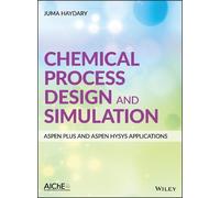 Juma Haydary Chemical Process Design and Simulation: Aspen Pl (Copertina rigida)