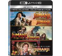 Jumanji (1995) / Jumanji: The Next Level / Jumanji: Welcome to the Jun (Blu-ray)