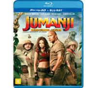 Jumanji - Bem-Vindo A Selva - Blu-Ray 3D + Blu-Ray