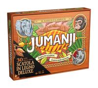 Jumanji, Gioco da Tavolo Versione in Legno, 6+ Anni | Enigmi e Sfide, Gettoni Vi