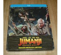 Jumanji Prossimo Livello Limitata Steelbook Nuovo Sigillato Azione (Senza R2