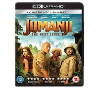 Jumanji: The Next Level (2 Discs - 4K Ultra-HD & BD) [Blu-ray] [2019] [Edizione: Regno Unito]