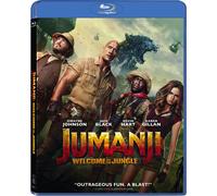 Jumanji: Welcome to the Jungle (Blu-ray) Dwayne Johnson Jack Black Kevin Hart
