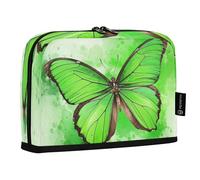 JUMBEAR Bellissimo astuccio a forma di farfalla, grande capacità, per cancelleria, scrivania, cosmetici, con cerniera, per scuola, ufficio, viaggi