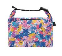 JUMBEAR Borsa termica colorata con fibbia, per uomo/donna, impermeabile, a prova di perdite, per lavoro, scuola, picnic