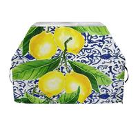 JUMBEAR Copertura per barbecue Fresh Lemon Grill per Weber, Brinkmann, Char-Broil, resistente, resistente ai raggi UV e impermeabile, antistrappo (165 x 63,5 x 114 cm)