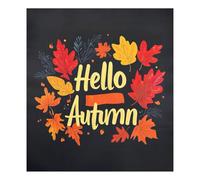 JUMBEAR Happy Autumn - Magnete per lavastoviglie, impermeabile, adesivo magnetico per frigorifero, decorazione per armadietti di casa, elettrodomestici, 58,4 x 66 cm