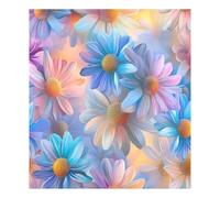 JUMBEAR Magnete per lavastoviglie con bellissimi fiori, impermeabile, adesivo magnetico per frigorifero, decorazione per armadietti di casa, elettrodomestici, 58,4 x 66 cm