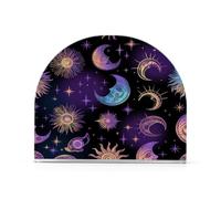 JUMBEAR Portatovaglioli blu viola con sole e luna per tavoli, porta tovaglioli di carta per decorazione ristorante, cucina, bar, ristorante accessori