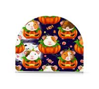 JUMBEAR Portatovaglioli per Halloween, porcellini d'India con zucche, per tavoli, per decorazione di ristoranti, cucina, bar, ristoranti