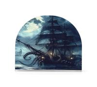 JUMBEAR Portatovaglioli per tavoli, motivo: nave pirata, porta tovaglioli di carta per decorazione ristorante, cucina, bar, ristorante