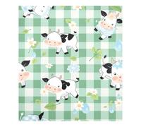 JUMBEAR Simpatica mucca Baby Lavastoviglie Magnete Copertura Impermeabile Magnettico Adesivo Frigorifero Decorazione Armadio Casa Decalcomanie Elettrodomestici Adesivi per Casa Cucina 58,4 x 66 cm