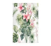 JUMBEAR Strofinaccio da Cucina con Fiori Tropicali, Confezione da 1 Panno Morbido Assorbente Riutilizzabile, Strofinacci da tè e Asciugamani Decorativi per la tavola, 71 x 45 cm
