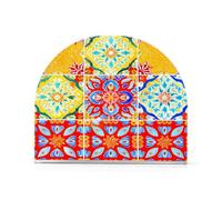 JUMBEAR Talavera messicana porta tovaglioli in ceramica con motivo a piastrelle, per tavoli, porta tovaglioli di carta per decorazione ristorante, cucina, bar, ristorante accessori