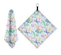 JUMBEAR Underwater Sea Life - Asciugamano da golf con magnete e clip, 2