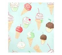JUMBEAR Yummy Ice Cream Copertura magnetica impermeabile Magnettico Sticker Frigorifero Decorazione Armadio Casa Decalcomanie Elettrodomestici Adesivi per Casa Cucina 58,4 x 66 cm
