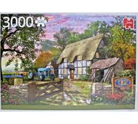 Jumbo 18870 Puzzle 3000 pezzi La fattoria / Farmer's Cottage inglese